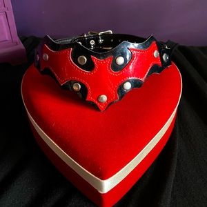 Emily Strange PVC Bat Choker